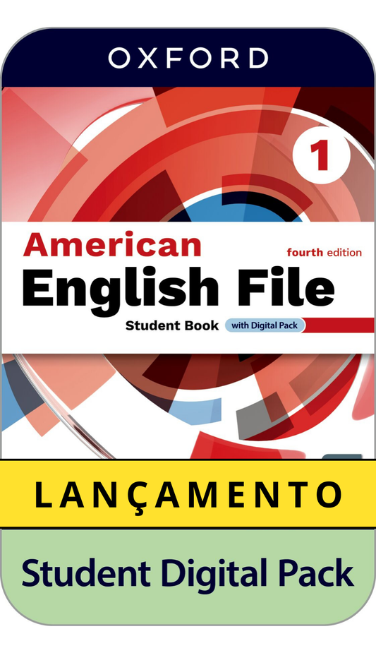 American English File 4°  Edicao - Nivel 1 - Kit Digital do Aluno