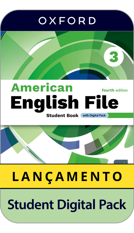 American English File 4°  Edicao - Nivel 3 - Kit Digital do Aluno