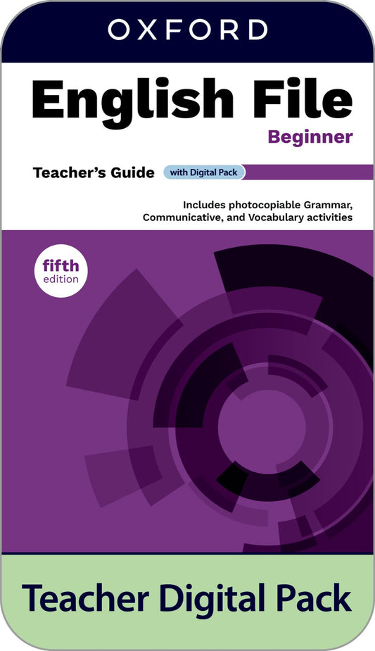 ENGLISH FILE 5E BEGINNER TCH DIG PK