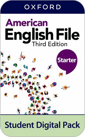 American English File 3ª Edição - Nível Starter - Kit Digital do Aluno (student Book e-book, workbook e-book e